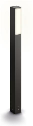 Philips Stratosphere tuinpaal - Ultra Efficient - antraciet - 3,8W