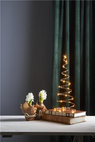 Decoratie Cone Dizzy 40cm - koper