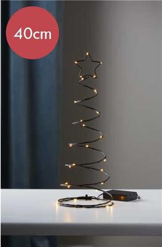 Decoratie Cone Dizzy Boom 40cm - koper