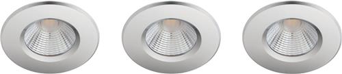 Philips Dive badkamerinbouwspot - 3-lichts - chroom