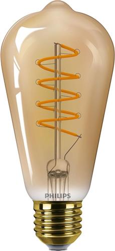 Philips Glas LED Spiral Lichtbron - Fitting E27 - Dimbaar
