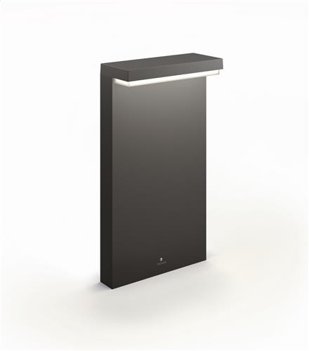 Philips Bustan sokkellamp - Ultra Efficient - antraciet - 3,8W