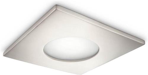 Inbouwspot badkamer PHILIPS myBathroom Thermal, Matt Chrome, Excl. lichtbron, Let op: Verpakking (doosje) beetje beschadigd