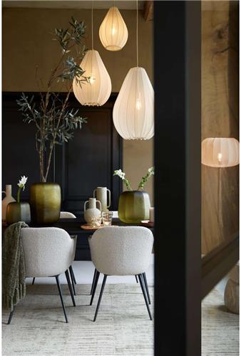Light & Living Hanglamp Itela - Bruin - Ø38cm - Modern - Hanglampen Eetkamer, Slaapkamer, Woonkamer