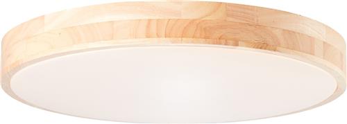 Houten plafondlamp Slimline Ø 50cm - G80570A75