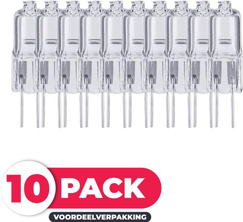 Osram 12V Halogeenlamp G4 - 10W - Warm Wit Licht - Dimbaar - 10 stuks
