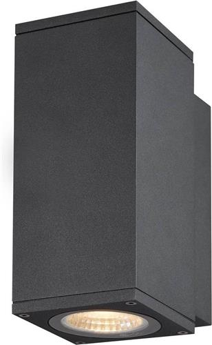 SLV buiten wandlamp Enola Square S - antraciet