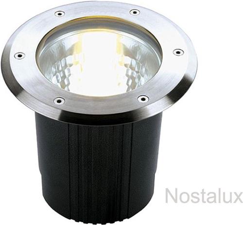 DASAR 215 UNI rond edelstaal 1xE27