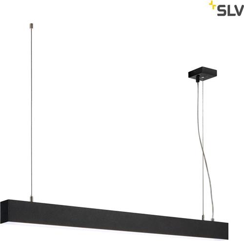 Kantoor hanglamp Glenos 4000K 100cm zwart - 1001403