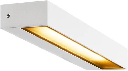 SLV buiten wandlamp Pema - wit 3000k
