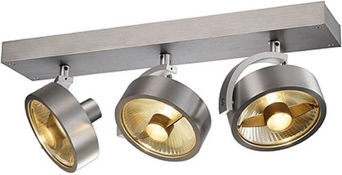 SLV KALU 3 QPAR plafondlamp Spotlamp 1x225W Aluminium 147326
