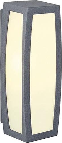 SLV buiten wandlamp Meridian Box Sensor - antraciet