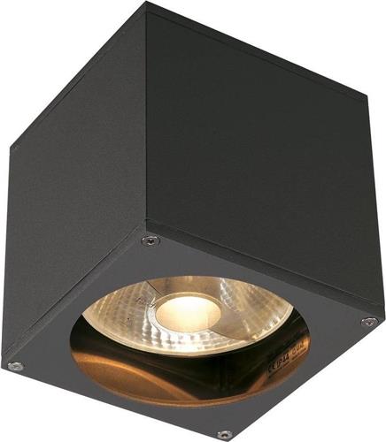 SLV buiten wandlamp Big Theo Wall Out - antraciet