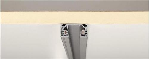 SLV 143012 SLV 230V-railsysteemcomponenten Rail 1-fasig Zilver-grijs