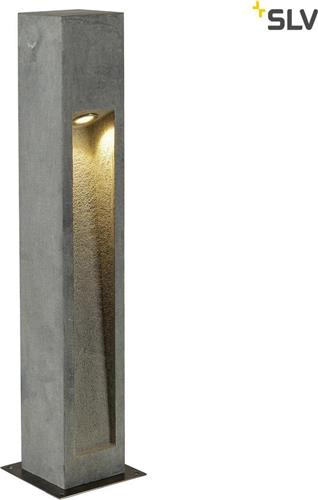 SLV Arrock Stone Sokkellamp - Steengrijs - IP44 - LED 75