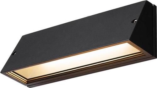 SLV buiten wandlamp Pema - zwart 3000/4000k