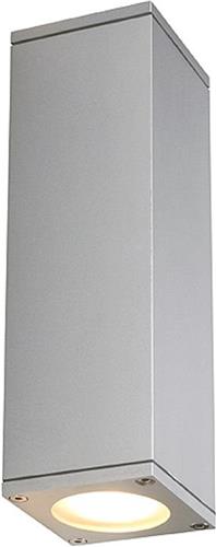 SLV buiten wandlamp Theo Up-Down Out - zilvergrijs
