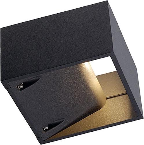 SLV buiten wandlamp Logs Wall - antraciet