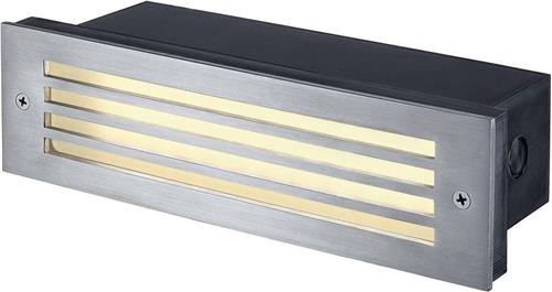 SLV buiten wandlamp Brick Mesh Led - edelstaal