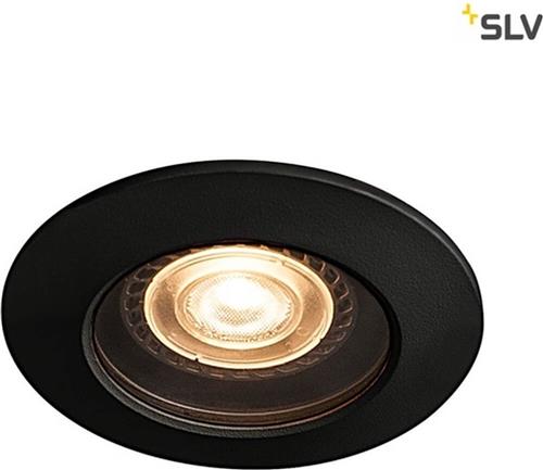 IP65 inbouw spotje voor badkamers en buiten zwart GU10