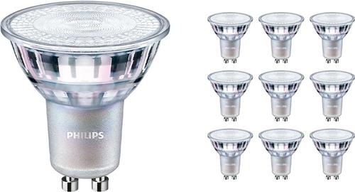 Voordeelpak 10x Philips LEDspot MV Value GU10 3.7W 940 36D (MASTER) | Beste Kleurweergave - Koel Wit - Dimbaar - Vervangt 35W