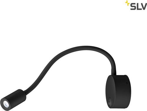 Wand leeslampje Dio Flex Plate 1,9w - 4000K zwart - 1002432