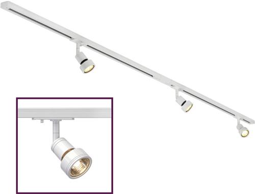 SLV 143191 Compleet railsysteem GU10 12.9 W LED Wit