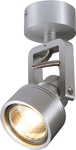 SLV Spotjes Indi Geborsteld aluminium 147559