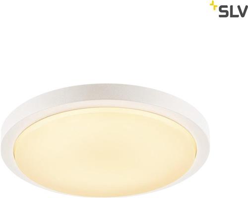 SLV buiten plafondlamp Ainos rond - wit