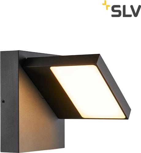 SLV buiten wandlamp Abridor - antraciet
