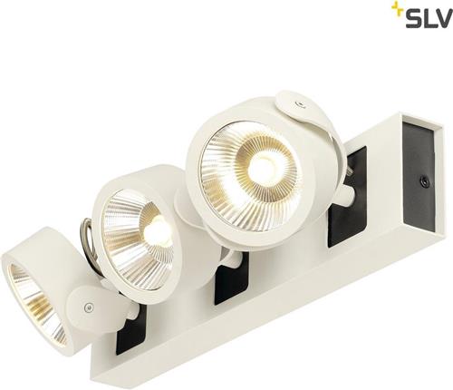 Richtbare spots Kalu Led 3-lichts - 3x47w wit - 1000132