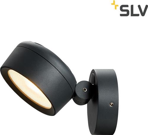 SLV buiten wandlamp Eskina Spot - antraciet
