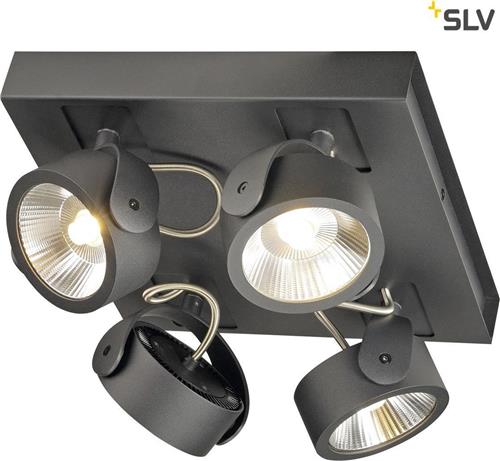 Richtbare spots Kalu Led 4-lichts - 4x60w antraciet - 1000135