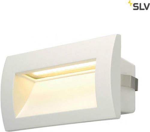 SLV buiten wandlamp Downunder Out Led M - wit