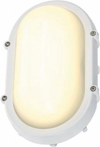 SLV TERANG wand en plafondlamp Wandlamp 1x9W 3000K Wit LED IP44 229921
