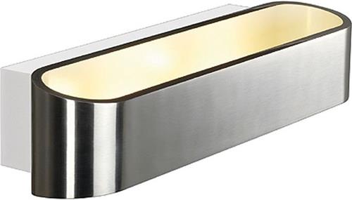 SLV ASSO LED 300 wandlamp Wandlamp 1x12W 3000K Aluminium LED 151275