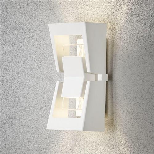 Konstsmide 7971-250 wandverlichting Wit Geschikt voor buitengebruik