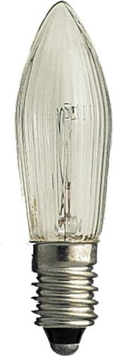 Reserve Kerstlampjes - E10 fitting - 23V - 3W - Warm Wit - 3 stuks