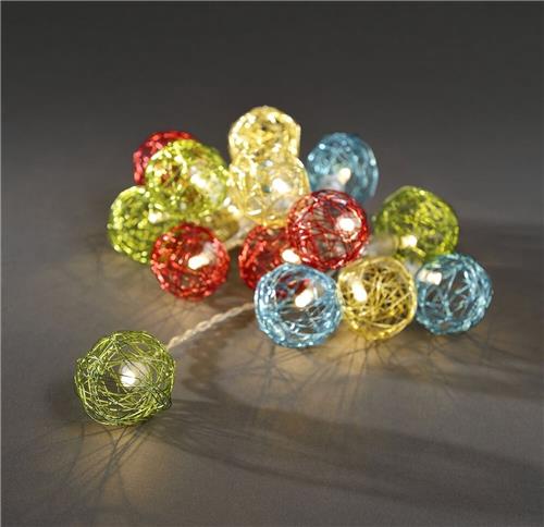 Konstsmide 3176-503 Motief lichtketting Ballen Binnen