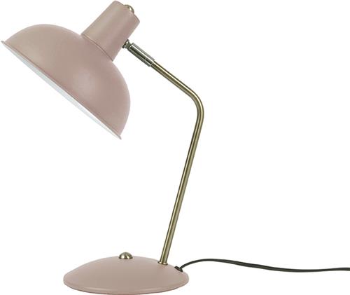 Table lamp Hood iron matt faded pink