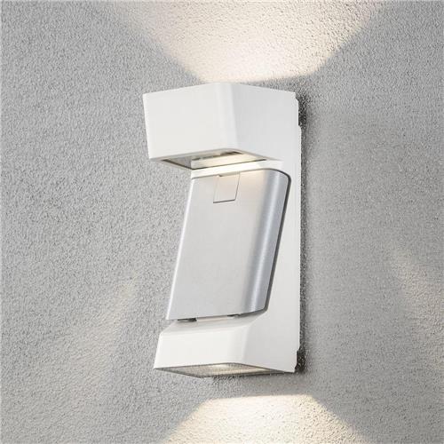 Konstsmide 7976-250 wandverlichting Wit Geschikt voor buitengebruik