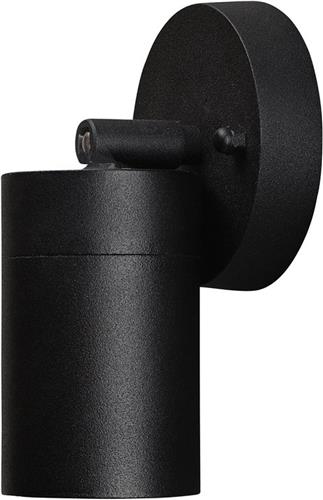 Konstsmide Modena - Wandspot zwenkbaar 15cm - 230V - GU10 - matzwart