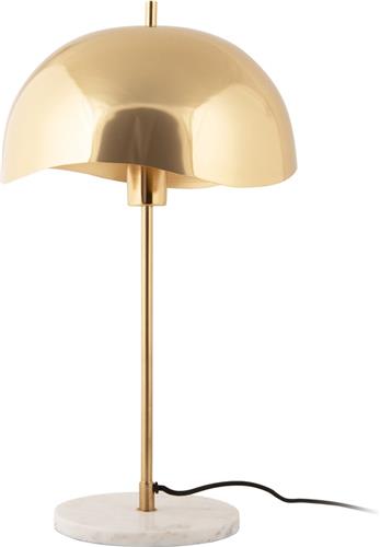 Leitmotiv - Tafellamp Waved Dome - Verguld