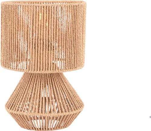 Leitmotiv Tafellamp Forma - Naturel - 20x20x30cm - Modern - Sinterklaas cadeau - Sinterklaas cadeautjes - Cadeau vrouw - Cadeau man - Cadeau voor haar - Cadeau voor hem - Sint cadeau - Sint kado - Kado man - Kado vrouw