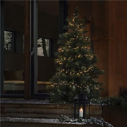 LED Clusterverlichting buiten - koppelbaar - Amber 2200K - 230 LEDs - 5 meter