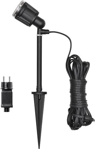 Tuinspot 7443-000 - Amalfi Kleur: Mat Zwart - Outlet led