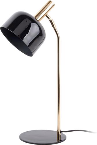 Leitmotiv Tafellamp Smart - Zwart - 23x19.5x56cm - Modern - Sinterklaas cadeau - Sinterklaas cadeautjes - Cadeau vrouw - Cadeau man - Cadeau voor haar - Cadeau voor hem - Sint cadeau - Sint kado - Kado man - Kado vrouw