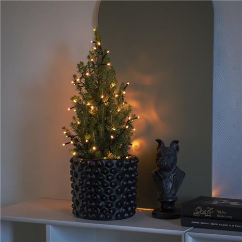 2-pack LED Clusterverlichting voor binnen 2100K Amber - 200 LEDs  4,4 meter per snoer IP20  Kerstverlichting  Incl. transformator