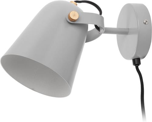 Leitmotiv - Wandlamp Steady - Muisgrijs