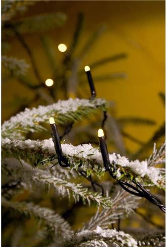 konstsmide Micro LED-ketting buiten 200ww LED 3613-140 met sprankelend effect kerstverlichting